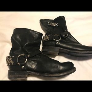 Frye Moto Boots